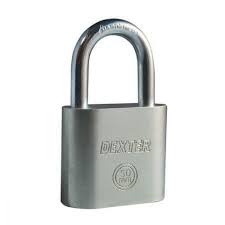 [DEX-6965] CANDADO DE ACERO 50MM ALTA SEGURIDAD LLAVE DE DISCO