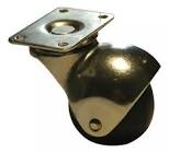 [HAN-7030] RODAJA DE BOLA (HULE) SUJECION CON PLACA CROMO 1 1/2" (38MM)
