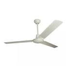 [VEK-7753] VENTILADOR PARA TECHO INDUSTRIAL 56" 5 VEL. 3 ASPAS BLANCO CON CONTROL DE PARED Y SOCKET CON LAMPAR