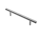 [HAN-79905] JALADERA 156MM BARRA DE ACERO ACERO INOXIDABLE CON TORNILLOS