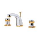 [RUG-19A] MEZC.8" A 12" LATON-CROMO M/ANILLO