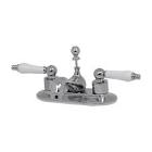 [RUG-20C] MEZCLADORA P/LAVABO 4" CROMADA C/DESAGUE AUT.
