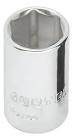 [SUR-4416] DADO CUADRO 1/4"X1/2" CORTO 6 PTAS.