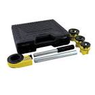 [SUR-TMP5] TARRAJA MANUAL 1/2"-3/4"-1" TUBO NPT CJA. PLASTICA (5 PZAS)
