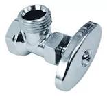 [RUG-25IC] LLAVE ANGULAR PARA CONTROL DE AGUA S/CONTRATUERCA CROMADA