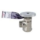 [RUG-25IG] LLAVE DE CONTROL SATINADA 1/2 X 1/2