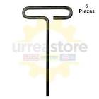 [URR-46424] LLAVE HEXAGONAL T 3/8"X6"