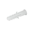 [SUR-TQ10] TAQUETES DE POLIPROLILENO BLANCO 3/8" (25 PZAS)
