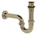 [RUG-29C] TRAMPA LAVABO PARED C/CONTRA TUBO SATINADA