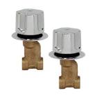[RUG-35I] JGO.LLAVE EMPOTRAR COMPACTA SOLDABLE CARTUCHO CERAMICO
