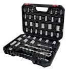[URR-4700CB] JUEGO DE DADOS Y ACCESORIOS COMBINADOS 30 PZAS 1/4 BM
