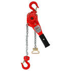 [URR-47015] POLIPASTO MANUAL DE PALANCA 0.75 TON. COMPACTO CADENA 5.15 MT AJUSTE RAPIDO SISTEMA DE DOBLE FRENO