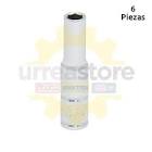 [URR-47055LM] DADO CUADRO 1/4"X5.5MM LARGO 6 PTAS.