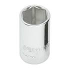 [URR-4707M] DADO CUADRO 1/4"X7MM CORTO 6 PTAS.