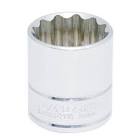 [URR-4708T] DADO CUADRO 1/4"X1/4" CORTO 12 PTAS.