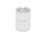 [URR-4709LM] DADO CUADRO 1/4"X9MM LARGO 6 PTAS.