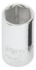 [URR-4710] DADO CUADRO 1/4"X5/16" CORTO 6 PTAS.
