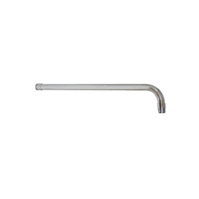 [RUG-45BRA] BRAZO REDONDO LARGO DE AC INOX 39 CM LONG