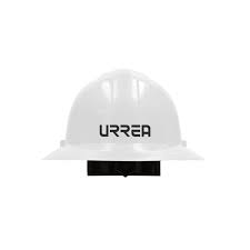 [URR-USH04W] CASCO DE SEGURIDAD DE ALA COMPLETA AJUSTE DE MATRACA POLIETILENO ALTA DENSIDAD BLANCO RESISTE 20000V