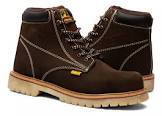 [URR-USZA65] BOTAS DE SEGURIDAD TIPO CASUAL COSQUILLO DE ACERO PIEL NOBUCK PUELA DE PVC # 26.5