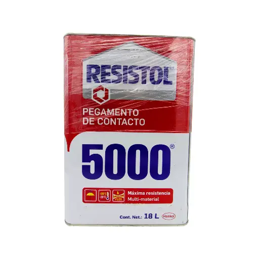 [RES-1513925] PEGAMENTO DE CONTACTO 18 LT (4.8 GAL) BASE SOLVENTE COLOR AMARILLO (5000)