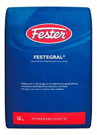 [FES-1630121] ADITIVO PARA MEJORAR CONCRETOS Y MORTEROS 20 KG (FESTEGRAL)