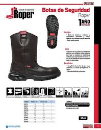 [URR-USZP65] BOTA DE SEGURIDAD #6.1/2 ROPER