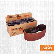 [FAN-878] BANDA DE LIJA 3" X 18" GRANO 120 PARA METAL Y METALES NO FERROSO (X-88)