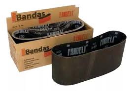 [FAN-1564] BANDA DE LIJA 4" X 24" GRANO 060 PARA METAL Y METALES NO FERROSO (X-88)