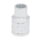 [URR-5220] DADO CUADRO 3/8"X5/8" CORTO 12 PTAS.