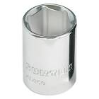 [URR-5220HM] DADO CUADRO 3/8"X20MM CORTO 6 PTAS.