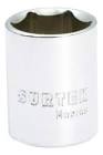 [URR-5224HM] DADO CUADRO 3/8"X24MM CORTO 6 PTAS.