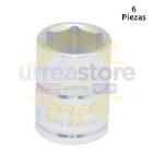 [URR-5225HM] DADO CUADRO 3/8"X25MM CORTO 6 PTAS.