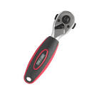 [URR-524947N] MATRACA REVERSIBLE DOBLE CUADRO 3/8" Y 1/4" CABEZA PERA 5"
