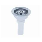 [DIC-4814] CONTRA CANASTA PARA FREGADERO DELRIN A.INOX. CON TUBO DE POLIPROPILENO