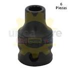 [URR-7214] DADO DE IMPACTO 3/8"X7/16" CORTO 12 PTAS.