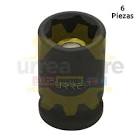 [URR-7216HM] DADO DE IMPACTO 3/8"X1/2" CORTO 6 PTAS. CON IMAN