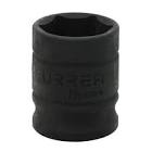 [URR-7218H] DADO DE IMPACTO 3/8"X9/16" CORTO 6 PTAS.