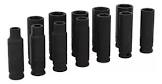[URR-72212] JUEGO DADOS DE IMPACTO 3/8" MM LARGO 6 PTAS. EN RIEL Y CLIPS (11 PZAS)