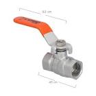 [URR-580.25] VALVULA DE ESFERA ROSCABLE 1"(SWP200LB/PULG2-14KG/CM2 400ºF 204ºC),(WOG400LB/PULG2-28KG/CM2)