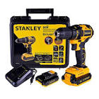 [STA-SBD20S2K-B3] TALADRO ATORNILLADOR INALAMBRICO 1/2" 20 V VVR 430/1700 RPM LUZ LED SIN CARBONES 2 BAT CARG ESTUCHE PLASTICO