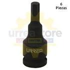 [URR-7290-8M] DADO DE IMPACTO 3/8"X8MM CORTO PTA. HEX