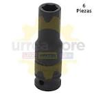 [URR-7309M] DADO DE IMPACTO 1/2"X9MM LARGO 6 PTAS.