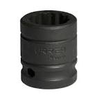 [URR-7419MT] DADO DE IMPACTO 1/2"X19MM CORTO 12 PTAS.