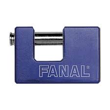 [FAN-CS1-710] CANDADO PARA CORTINA METALICO 75MM AZUL