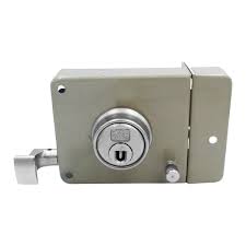 [MON-MH200XS-MFBD] CERRADURA DE SOBREPONER DER MONTA FACIL 5 LLAVES MECANISMO DOBLE ENTRAPE Y COMBINACION BEIGE