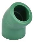 [URR-70645PP.110] CODO 45° EN PP 110MM TERMOFUSION (TUBOPRO)