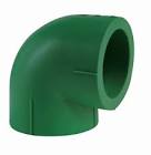 [URR-70790PP.110] CODO 90° EN PP 110MM TERMOFUSION (TUBOPRO)