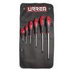 [URR-8600A] JUEGO DE 6 DESTORNILLADORES BIMATERIAL PUNTA PHILLIPS