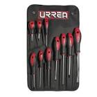 [URR-8600F] JUEGO DE 10 DESTORNILLADORES BIMATERIAL COMBINADO